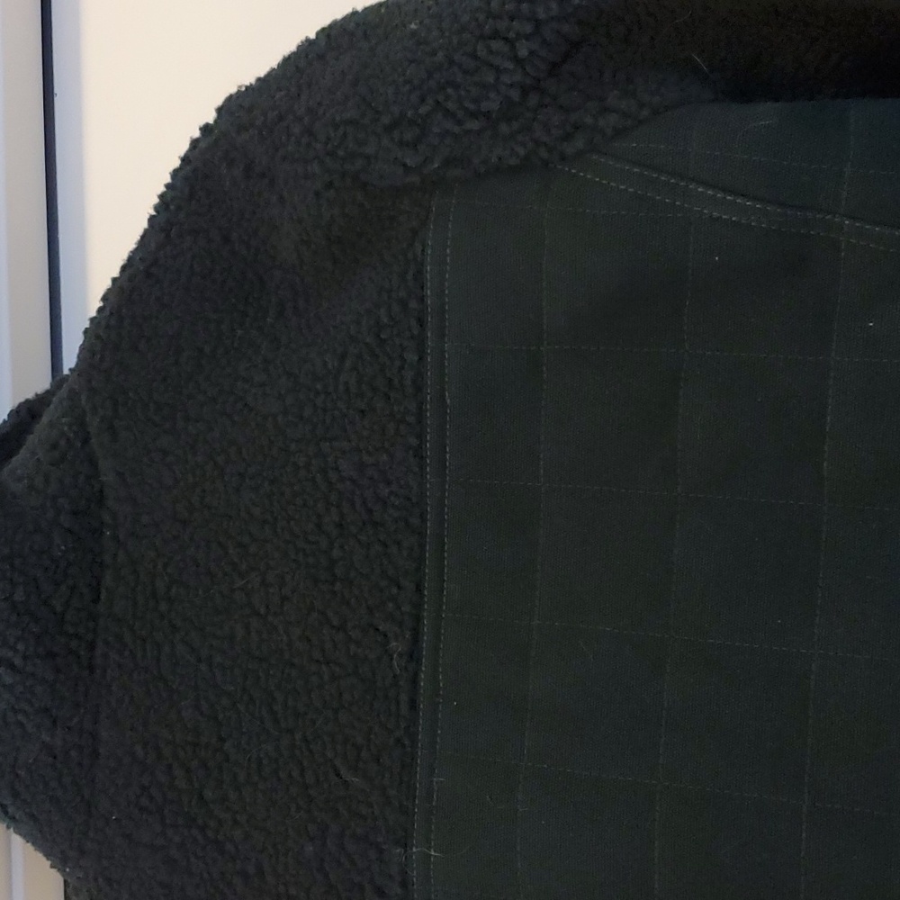 Pendleton salida canvas sherpa jacket (dark teal color) - Picture 12 of 13